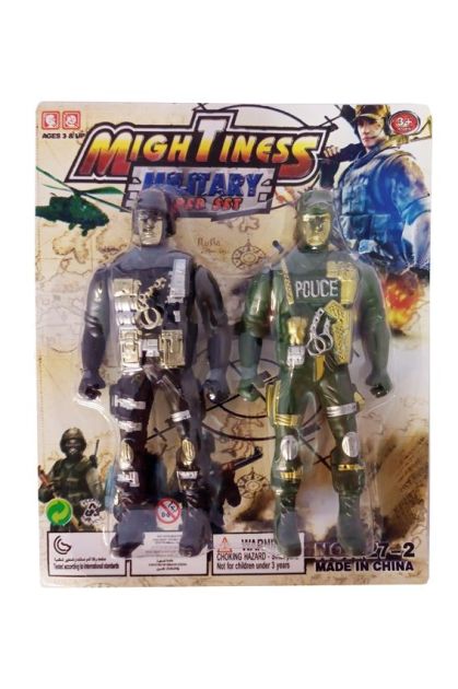 Kit 2 Soldados 10,5cm Encartelado Ba-10362