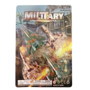 Kit Aviões Militar 4peças (11cm Cada) Encartelado Ba-10839