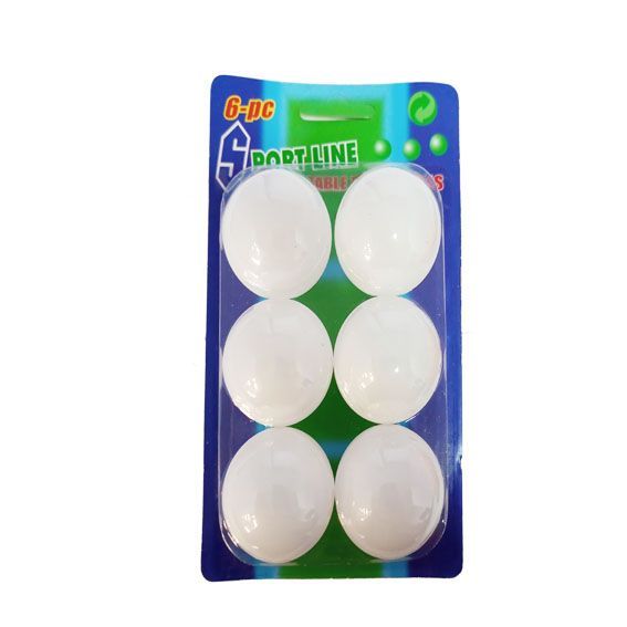 Kit Bolas p/tenis de Mesa c/6 Cartela Ba-13461