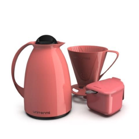 Kit Cafe Pratico Rosa