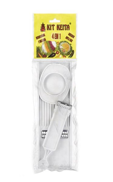 Kit Descascador/boleador/cortador 4pcs R:kp02