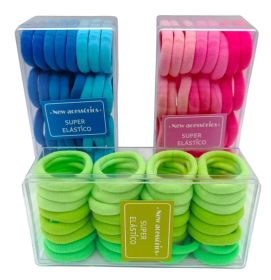 Kit Elastico Cabelo 32pc Caixinha Ba-80310