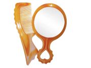 Kit Espelho e Pente para Bolsa