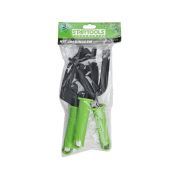 Kit Jardinagem 3 Pcs 25cm Garfo Rastelo Pa