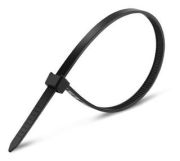 Kit Lacre de Nylon c/50un Preto 5mm/350mm