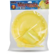 Kit Merenda Escolar 3 Pecas Plus R:1316