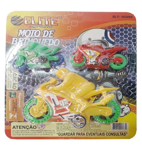 Kit Moto de Plastico 21cmx19cm Elite