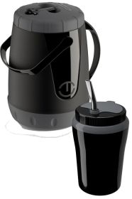 Kit Terere Copo e Garrafa Preto