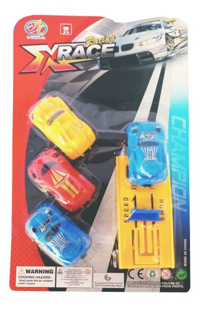 Lança Carros 5peças Encartelado27x17cm Ba-10294