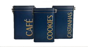 Lata de Metal Hermetica 20x10 Cm