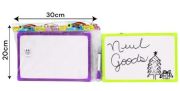 Lousa Plastica  2 Pc 20x30