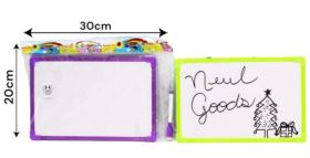 Lousa Plastica  2 Pc 20x30