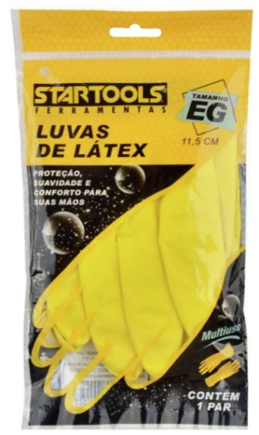 Luva Latex Extra Grande Solapa