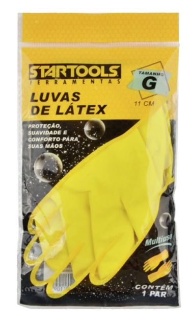 Luva Latex Grande Solapa