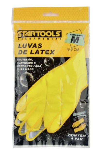 Luva Latex Media Solapa