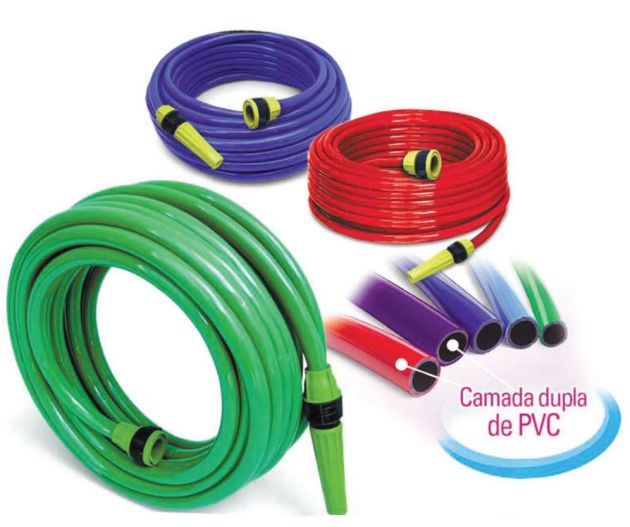 Mangueira 30mts Duo Color 7/16" Conjunto - Monterrey