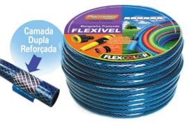 Mangueira Tranc. 10mts Flex Color 7/16" Conj. - Monterrey