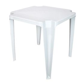 Mesa Quad. Branca Monobloco 70x70x70 Arq. R:25422