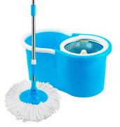 Mop 12 Litros Esfregao c/balde e Centrifuga Metal