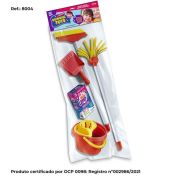 Mop Conjunto Limpeza Solapa 34x45cm Ref:8004