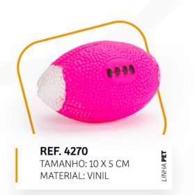 Mordedor Bola Futebol Americano 10cm-mdl