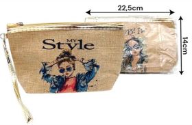 Necessaire Poliester 14x23cm