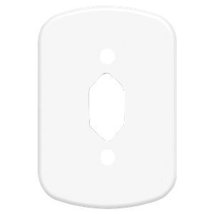 Placa 4x2 Tomada Novo Padrão Horizon. Encartelado - Vidal