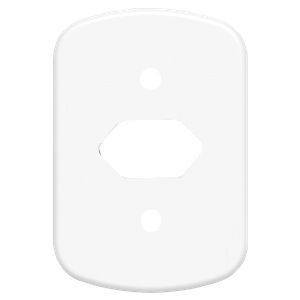 Placa 4x2 Tomada Novo Padrão Vert. Encartelado - Vidal