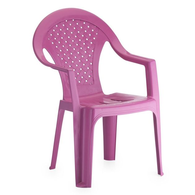 Plasmont Cadeira Plastica Infantil Rosa R:385