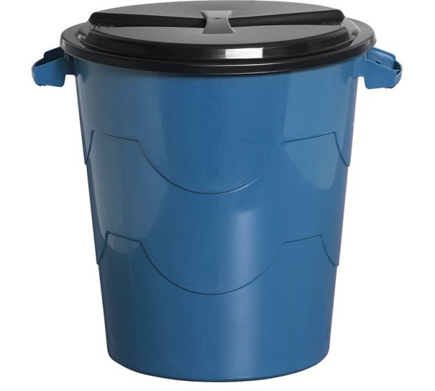 Plasmont Cesto Fechado com Tampa 30 Ltos Ref: 379