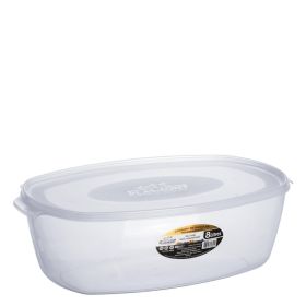 Plasmont Creative Conserv Retang Transp.8lt Rf0755