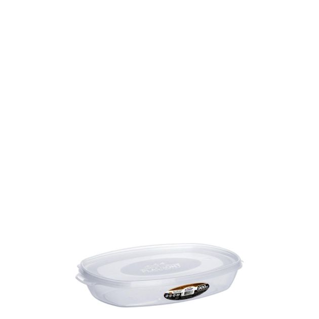 Plasmont Creative Conserv Retang Transp.900ml Rf0750