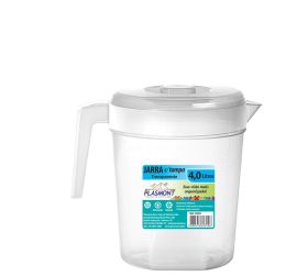 Plasmont Jarra c/tampa 4l. Transp. R:320