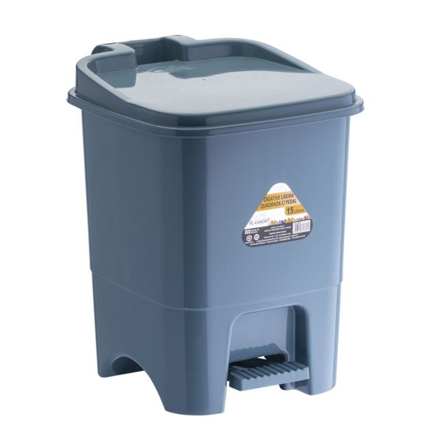Plasmont Lixeira c/ Pedal 15l Creative R:653