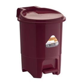 Plasmont Lixeira c/ Pedal Red 12,5l Creative R:654