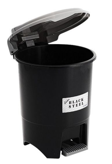 Plasmont Lixeira c/ Pedal Red. 6,5 Black R:556