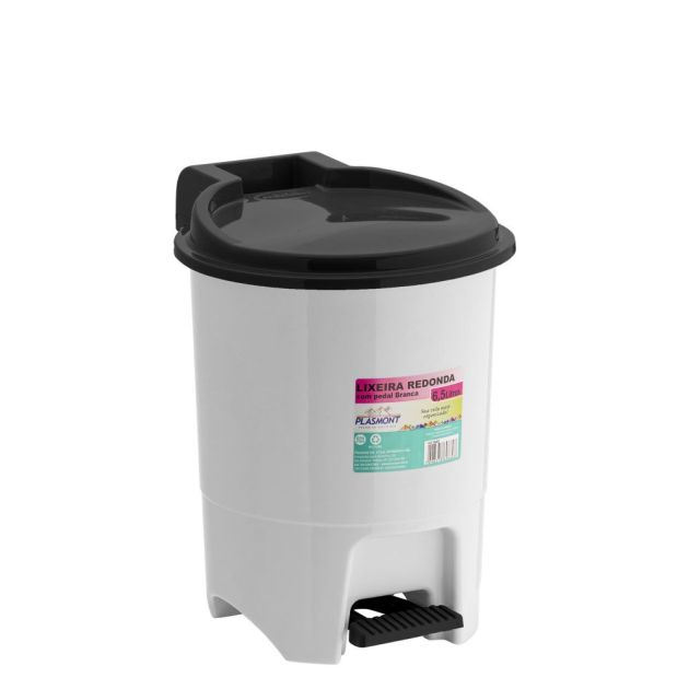 Plasmont Lixeira c/ Pedal Red 6,5l R:660