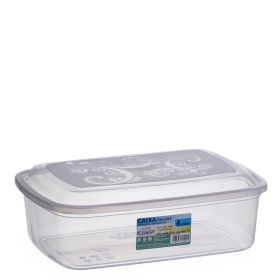 Plasmont Pote Retang 4lts Transp. R:400