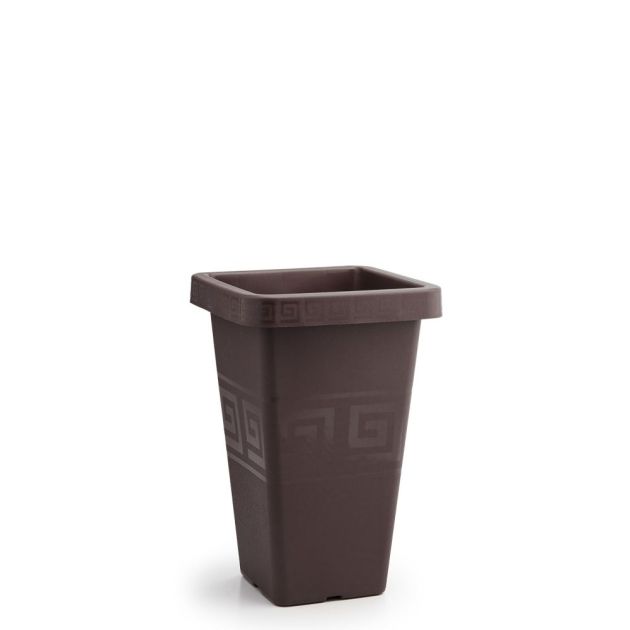Plasmont Vaso Grego Coluna Quad. 13 Lto Cafe R:588
