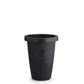 Plasmont Vaso Grego Coluna Red. 32 Lto Preto R:492