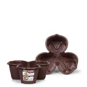 Plasmont Vaso Petalas Empilhavel 4 Lto Cafe R:782