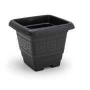 Plasmont Vaso Quad. 0,650 ml Pp Preto R: 227