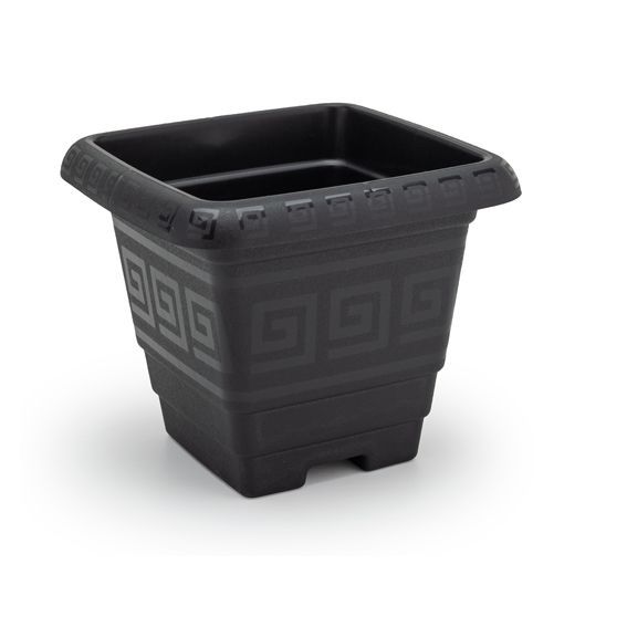 Plasmont Vaso Quad. 0,650 ml Pp Preto R: 227