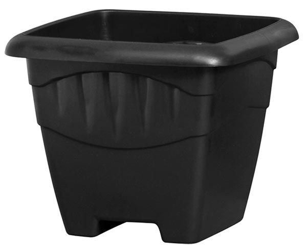 Plasmont Vaso Quad. 6 Lto M Preto R:291