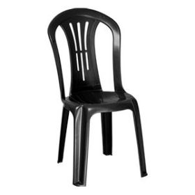 Plasnew Cadeira Desenhada Preta