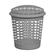 Plasnew Cesto Telado  Cinza 30litros