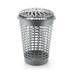 Plasnew Cesto Telado Cinza 56 Litros