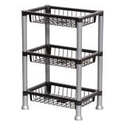 Plasnew Fruteira Retangular Empilhavel 3 Andares