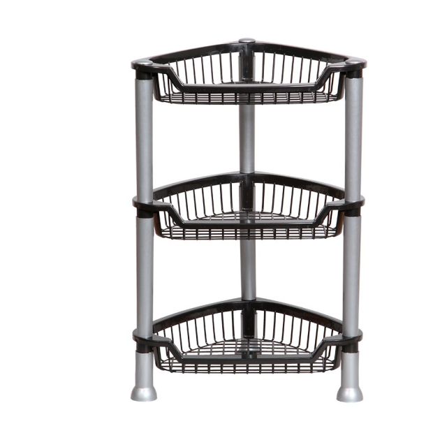 Plasnew Fruteira Triangular Empilhavel 3 Andares