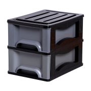 Plasnew Organizador 2 Gavetas 36,2x32,3x46cm